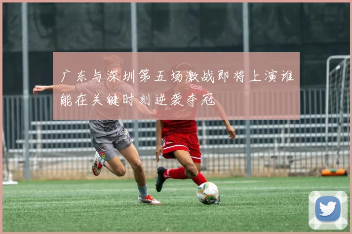 广东与深圳第五场激战即将上演谁能在关键时刻逆袭夺冠